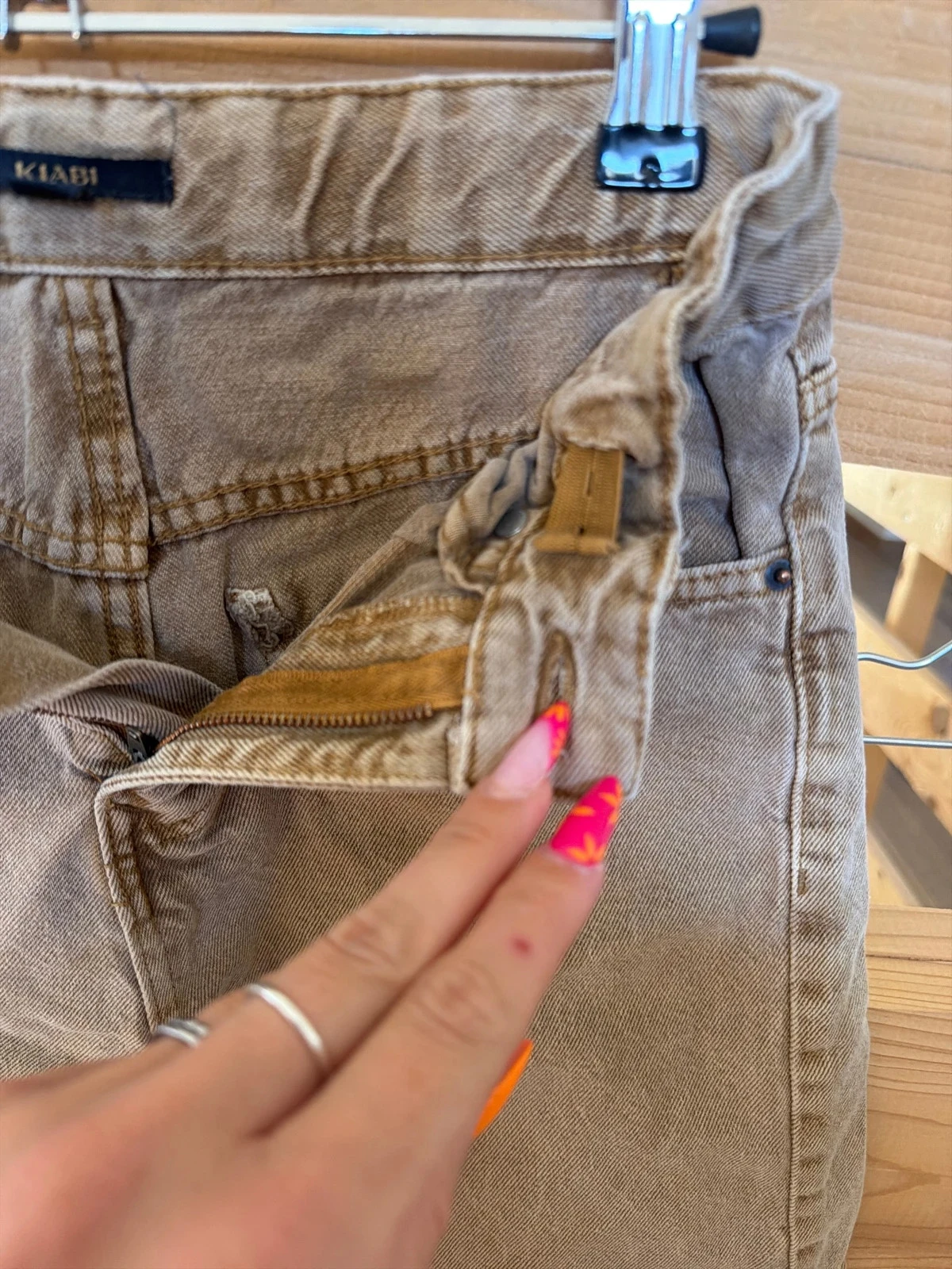 Denim shorts, XXS – photo 3
